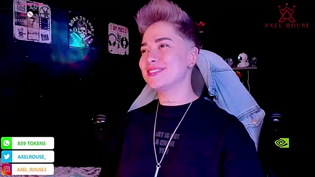 AxelRouse 1 online show from September 24, 7:39 pm