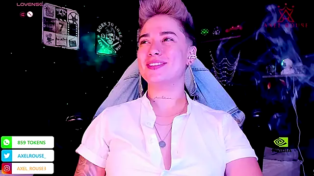 AxelRouse 1 online show from September 27, 4:01 pm