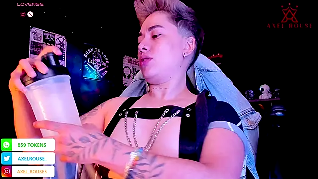 AxelRouse 1 online show from September 30, 3:28 pm