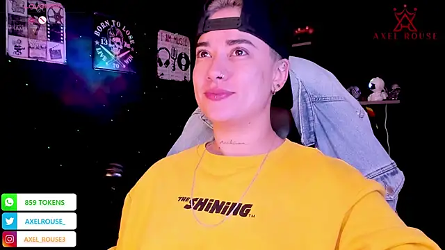 AxelRouse 1 online show from October 2, 3:13 am