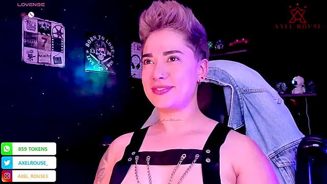 AxelRouse 1 online show from October 3, 11:57 pm