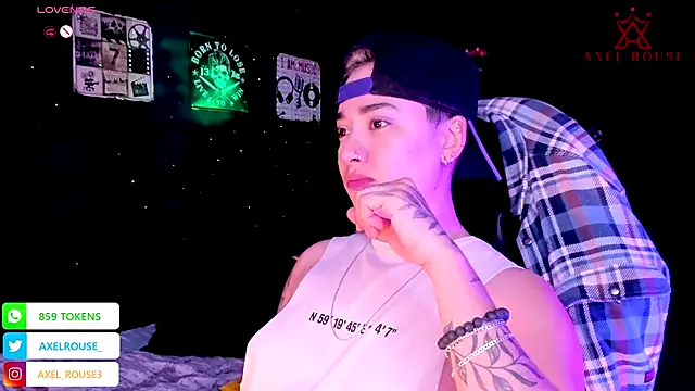 AxelRouse 1 online show from October 14, 11:05 pm