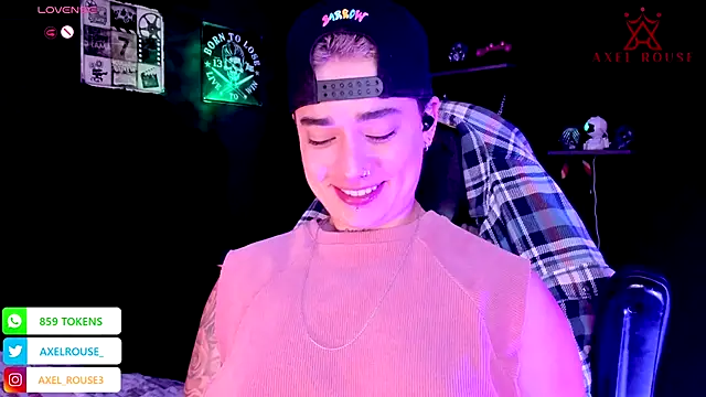 AxelRouse 1 online show from October 16, 1:06 am