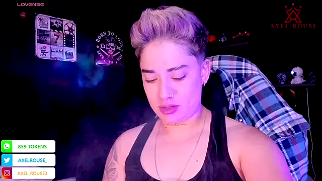 AxelRouse 1 online show from October 22, 12:22 am