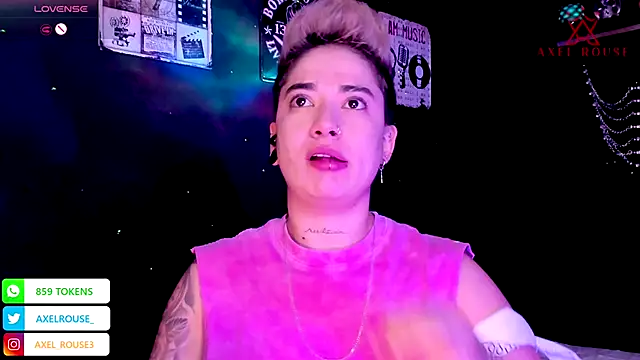 AxelRouse 1 online show from October 28, 4:31 pm