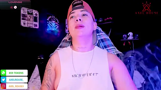 AxelRouse 1 online show from October 29, 3:25 pm