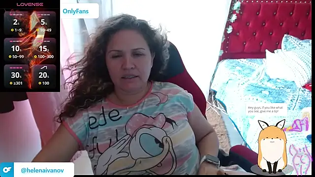 Snapshot of helenca43 chatting on September 20, 7:59 pm helenca43 online show from September 20, 7:59 pm