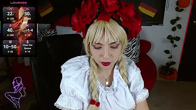 Snapshot of Carolaine69_ chatting on October 3, 2:14 pm Carolaine69 online show from October 3, 2:14 pm