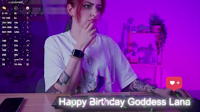 Lana  May online show from January 11, 5:51 pm