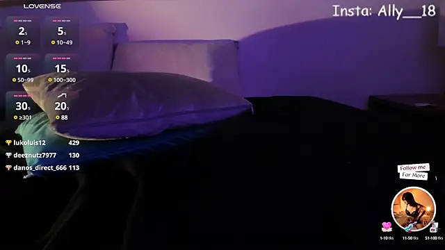 Ally addams online show from January 11, 8:43 am