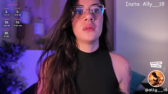 Ally addams online show from January 14, 3:32 am