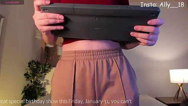 Ally addams online show from January 28, 3:36 am