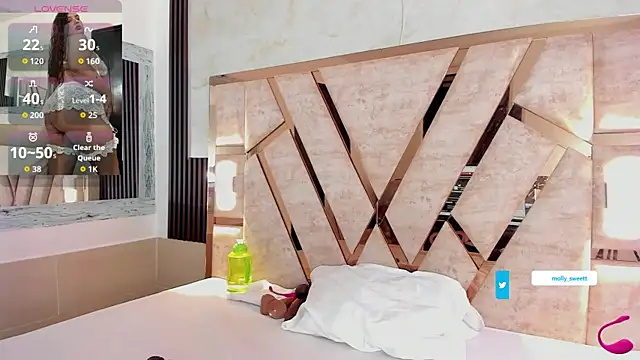 Snapshot of molly_sweetee chatting on October 25, 1:46 am molly sweetee online show from October 25, 1:46 am