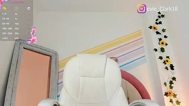 Evie Clark online show from March 21, 8:08 pm