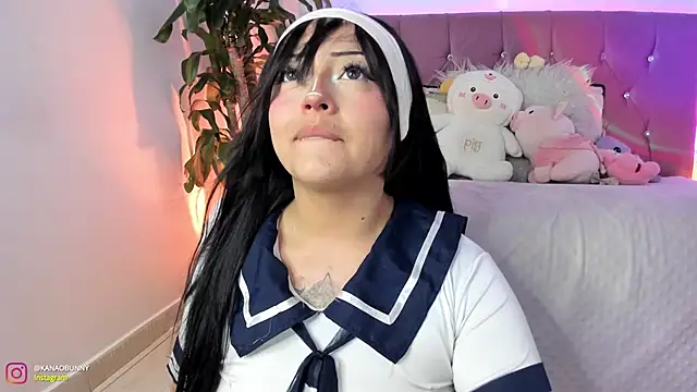 Snapshot of Kanao-Tsuyurii chatting on January 13, 6:59 pm Kanao-Tsuyurii online show from January 13, 6:59 pm