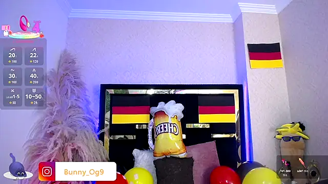 Bunny O online show from September 29, 9:19 pm