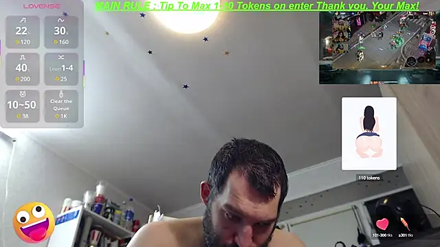 BISEXGOOD777 online show from March 8, 8:03 pm