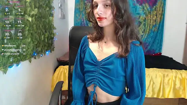 Snapshot of BurningVenus12 chatting on December 29, 5:10 am BurningVenus12 online show from December 29, 5:10 am