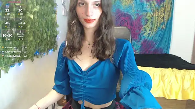 Snapshot of BurningVenus12 chatting on December 29, 8:11 am BurningVenus12 online show from December 29, 8:11 am