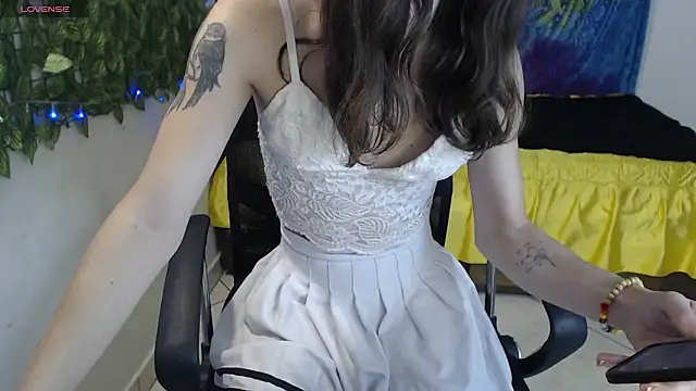 Snapshot of BurningVenus12 chatting on January 18, 6:34 am BurningVenus12 online show from January 18, 6:34 am