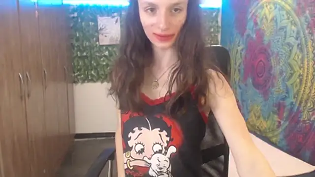 Snapshot of BurningVenus12 chatting on October 24, 1:18 pm BurningVenus12 online show from October 24, 1:18 pm