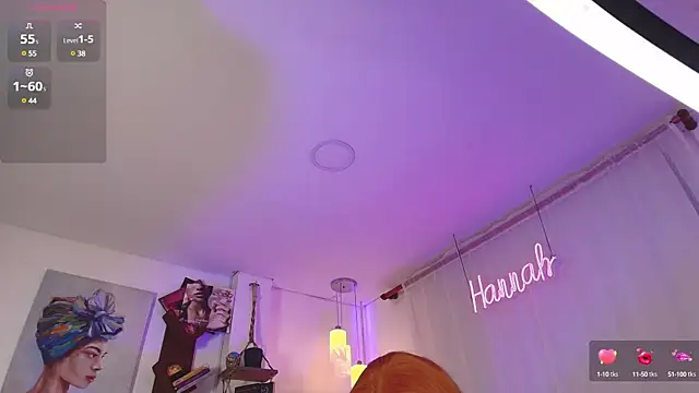 HANNAH LOVEE online show from January 12, 3:28 am