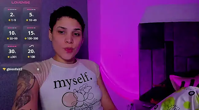 Charlee pink online show from March 22, 1:11 am