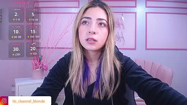 channel blonde a online show from December 23, 6:05 pm