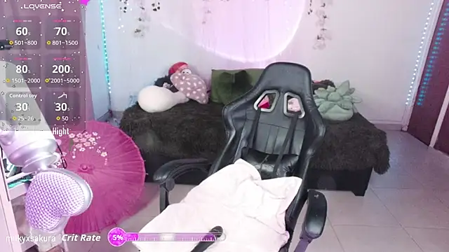 MilkyXSakura online show from October 8, 4:32 am