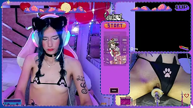 Snapshot of AriDawson chatting on March 3, 12:48 pm AriDawson online show from March 3, 12:48 pm