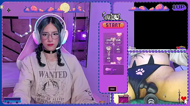 Snapshot of AriDawson chatting on March 11, 12:50 pm AriDawson online show from March 11, 12:50 pm