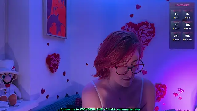Snapshot of AnnaHaunter18 chatting on February 10, 4:25 pm AnnaHaunter18 online show from February 10, 4:25 pm