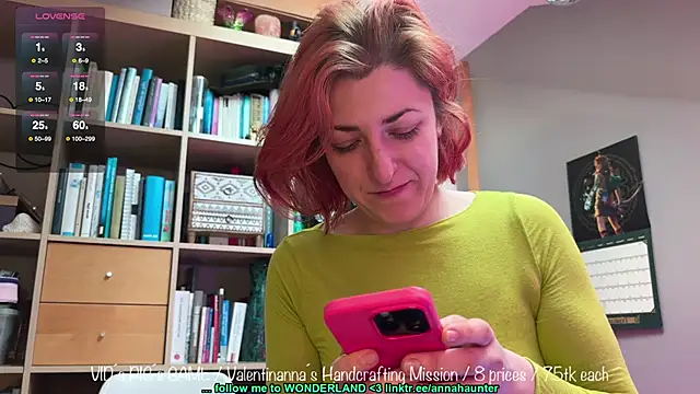 Snapshot of AnnaHaunter18 chatting on February 18, 2:06 pm AnnaHaunter18 online show from February 18, 2:06 pm
