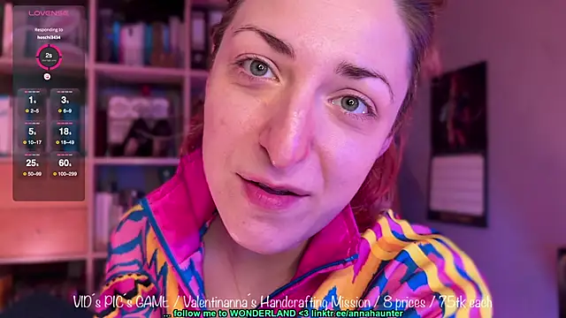 Snapshot of AnnaHaunter18 chatting on February 25, 6:42 pm AnnaHaunter18 online show from February 25, 6:42 pm