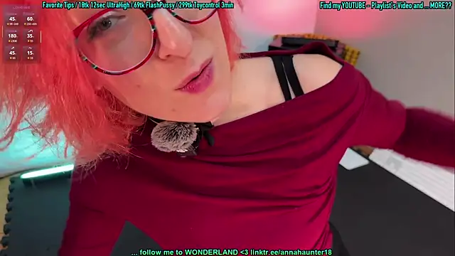 Snapshot of AnnaHaunter18 chatting on September 20, 2:40 pm AnnaHaunter18 online show from September 20, 2:40 pm