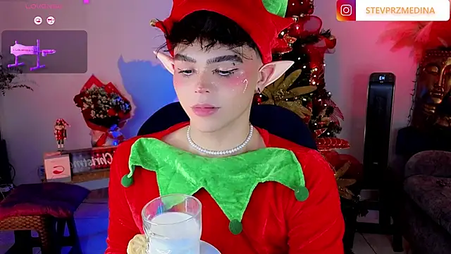 Snapshot of PRINCE_STEV chatting on December 25, 5:05 am PRINCE STEV online show from December 25, 5:05 am