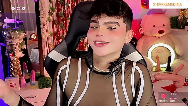 Snapshot of PRINCE_STEV chatting on January 9, 5:02 am PRINCE STEV online show from January 9, 5:02 am