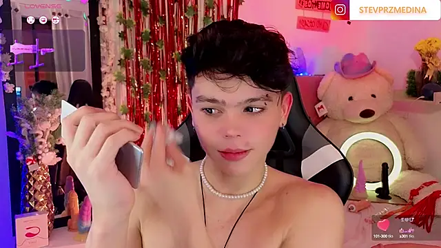 Snapshot of PRINCE_STEV chatting on January 16, 8:00 am PRINCE STEV online show from January 16, 8:00 am