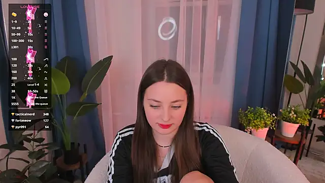 Snapshot of MoonLissa chatting on December 7, 1:40 pm MoonLissa online show from December 7, 1:40 pm