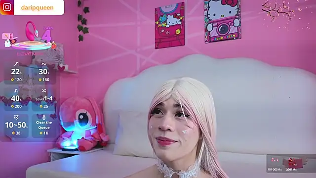 DaripQueen online show from September 19, 2:40 pm