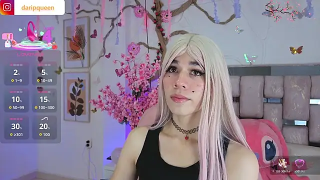 DaripQueen online show from March 13, 1:51 pm