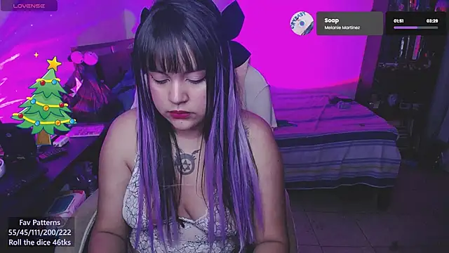 Purple Pookie online show from December 23, 3:04 am