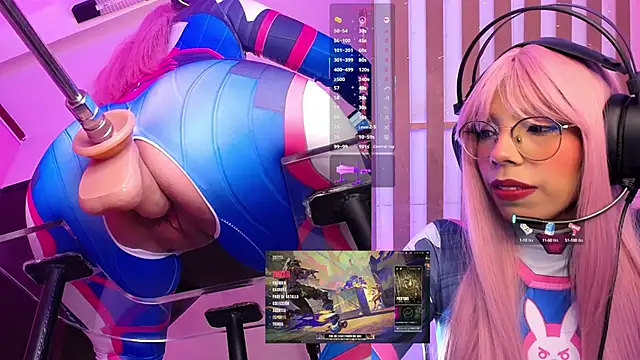 LunaAridi online show from October 2, 9:44 pm