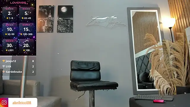 abril ricci online show from February 8, 10:39 am