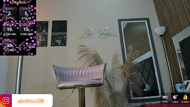 abril ricci online show from March 1, 3:43 am