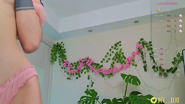 Snapshot of MyLou_ chatting on March 15, 3:16 pm MyLou online show from March 15, 3:16 pm
