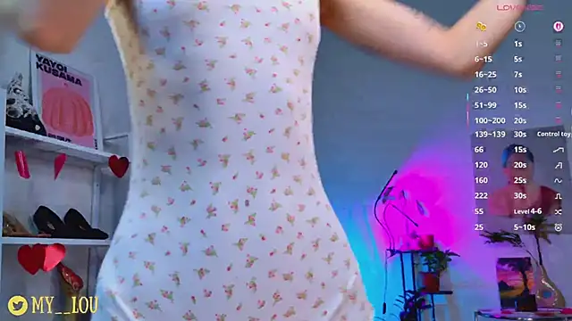 MyLou  online show from February 21, 3:35 pm