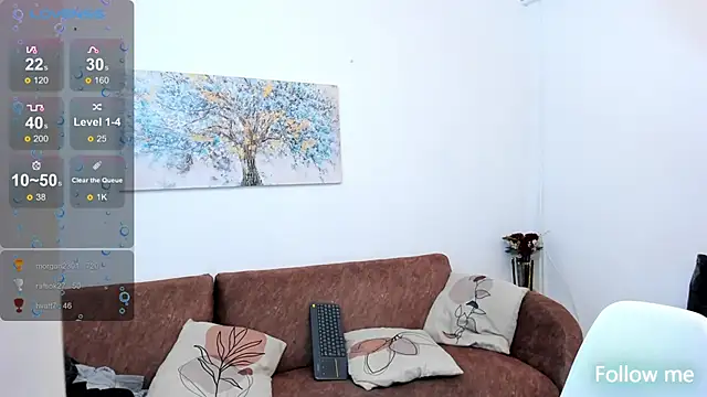 Snapshot of Samuel_Up chatting on February 9, 8:11 am Samuel Up online show from February 9, 8:11 am