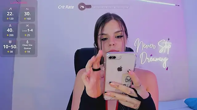 Snapshot of LanaJones_ chatting on January 7, 6:24 pm LanaJones online show from January 7, 6:24 pm