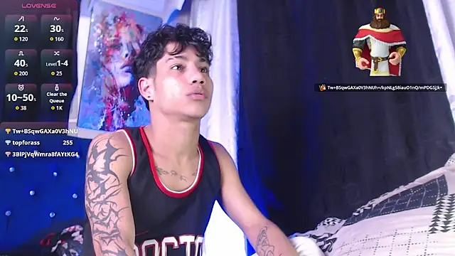 Snapshot of Sexys_Boys_Hot1 chatting on January 8, 1:08 am Sexys Boys Hot1 online show from January 8, 1:08 am